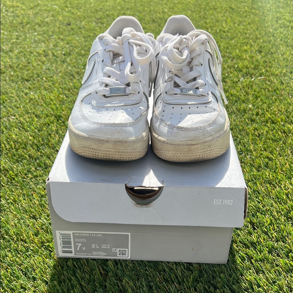Nike White Kids Sneakers